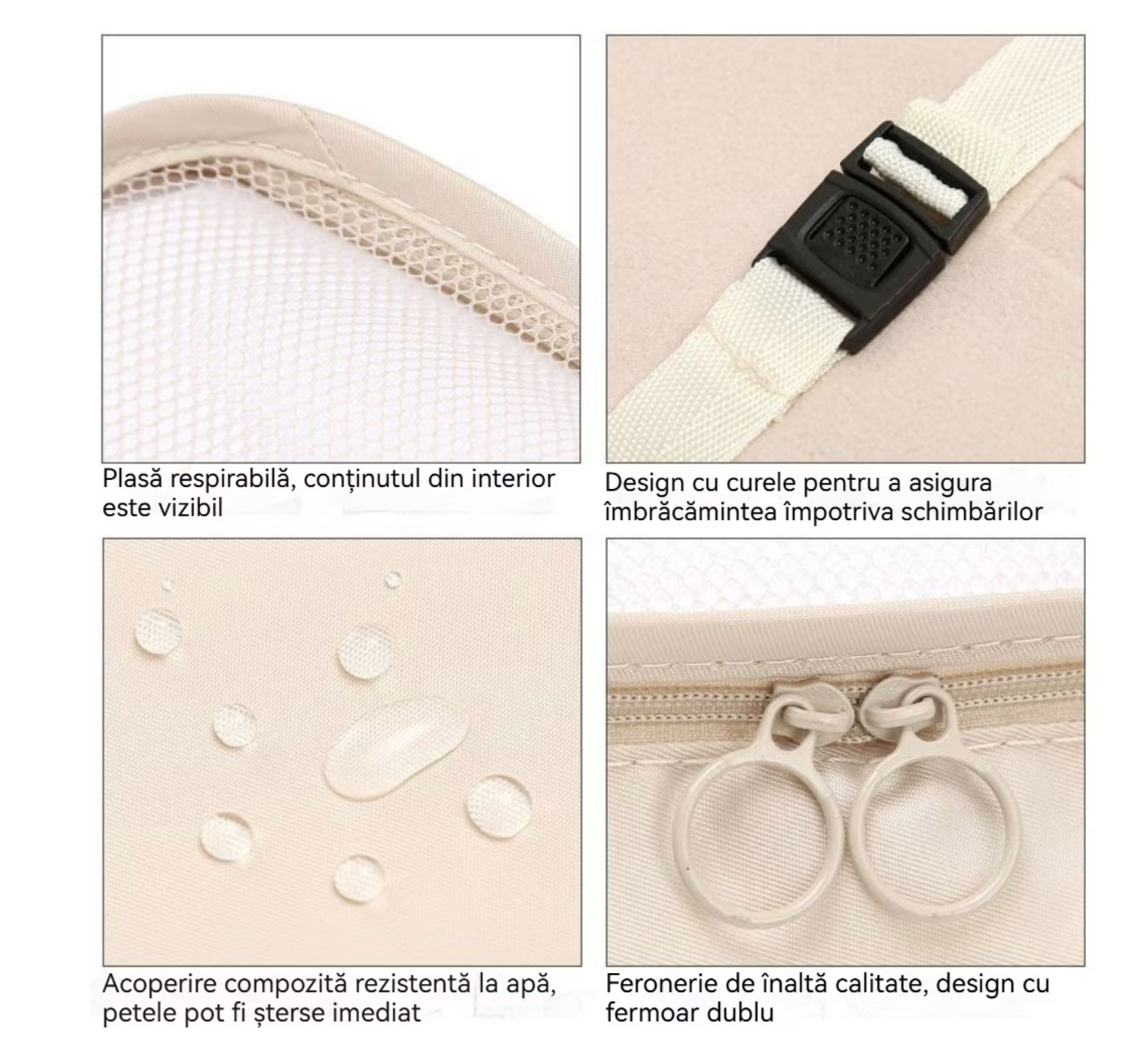 Set de 7 Genți Multifuncționale pentru Călătorie – Organizare Inteligentă și Eleganță în Bagaj