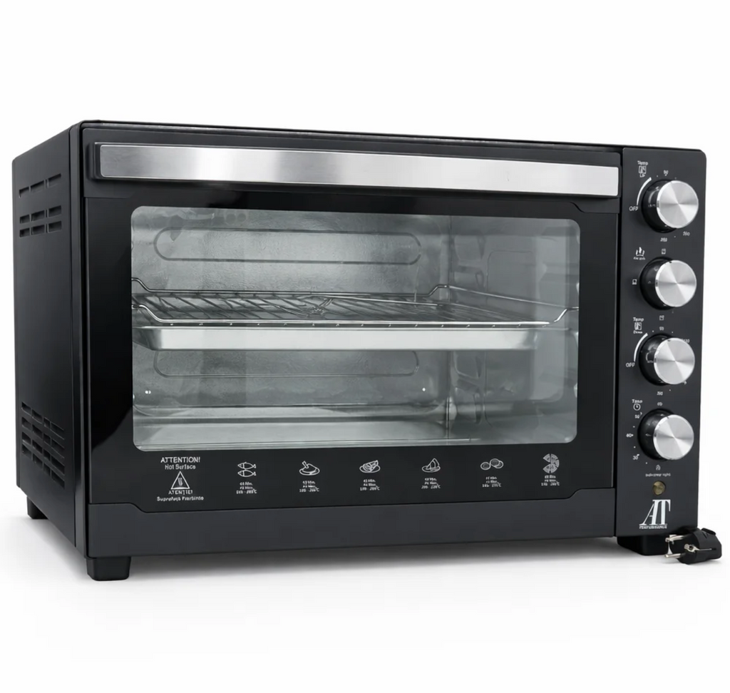 Cuptor Electric 60L, 3000W, Timer 60 min, Negru