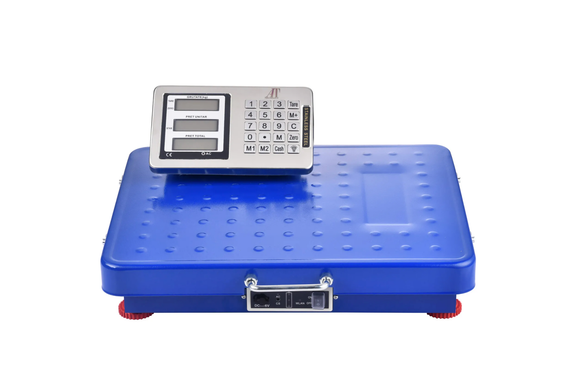 Cantar electronic cu platforma WI-FI, Butoane din inox, capacitate maxima 500 Kg, display LCD