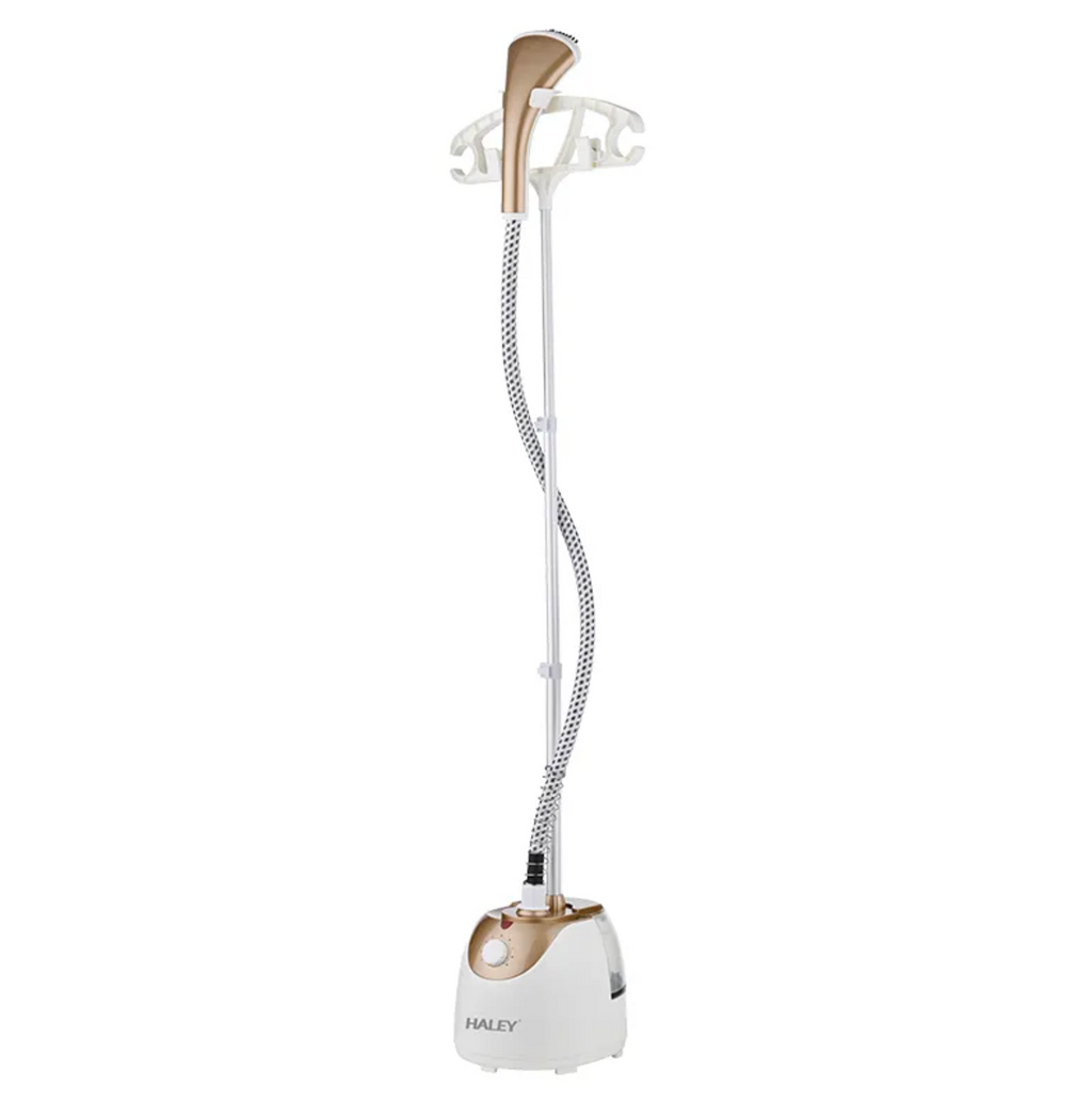 Aparat de Călcat cu Aburi Vertical HALEY, 2000W, Suport Telescopic, Rezervor 2.5L – Fier de Călcat Portabil pentru Haine, Călcare cu Aburi Eficientă și Rapidă