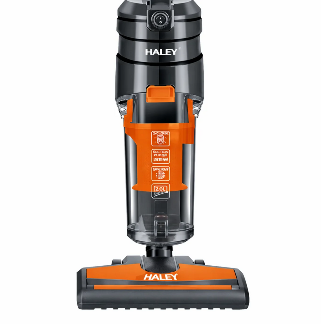 Aspirator Vertical HALEY HY-1928, 1500W, Tehnologie Ciclonică, Filtru HEPA, Recipient 2L