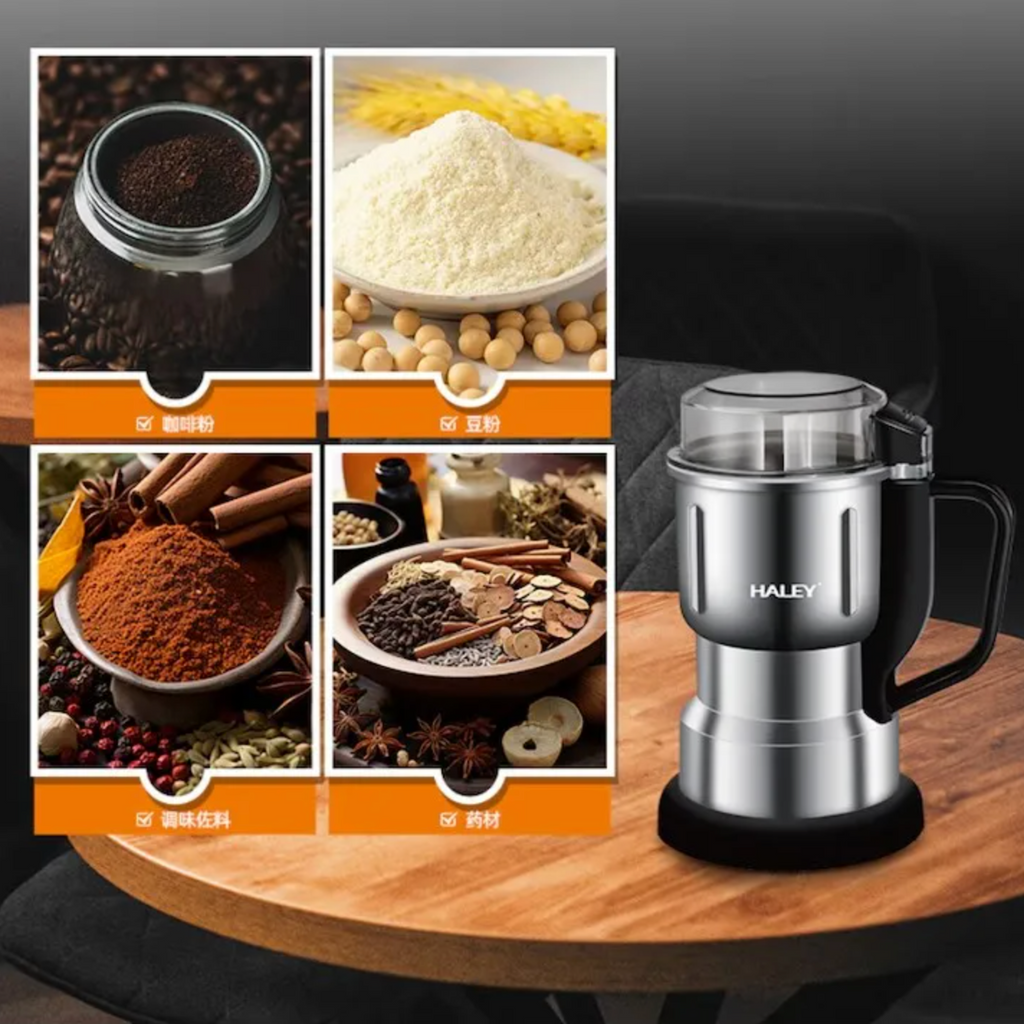 Rasnita Electrica, HALEY HY-2109, pentru Cafea cu Lame, Performanta si Design Elegant