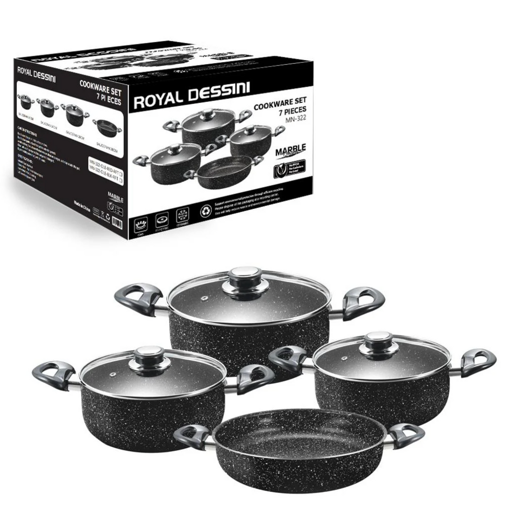 Set Oale Royal 7 Piese – MN-322 | Marble Coating