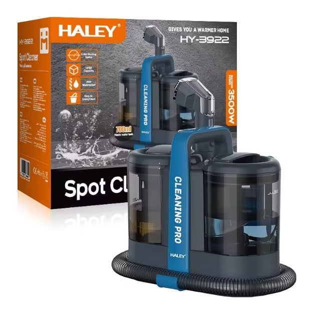 Aspirator, Aparat de Curățat HALEY HY-3922, cu Injectie/Extractie, 3500W, Îndepărtează Petele și Murdăria Rapid și Eficient