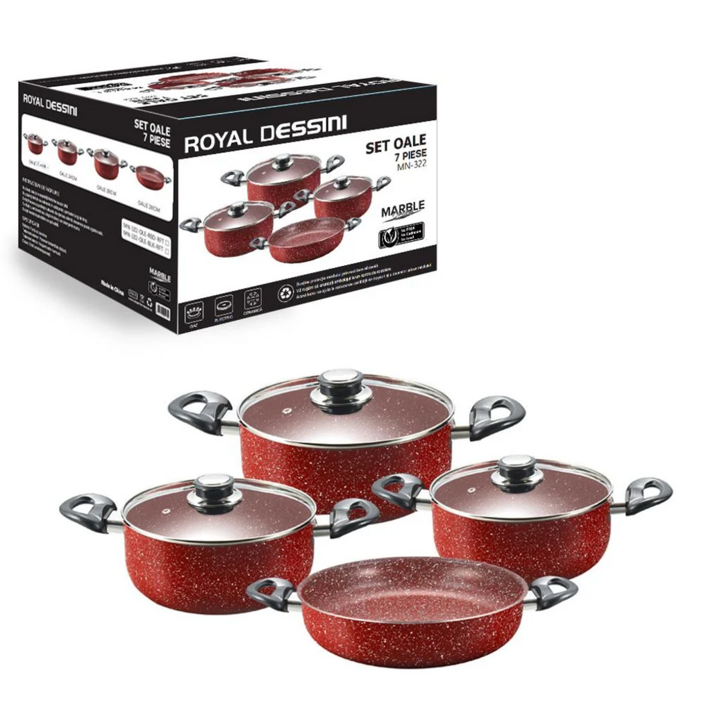 Set Oale Royal 7 Piese – MN-322 | Marble Coating