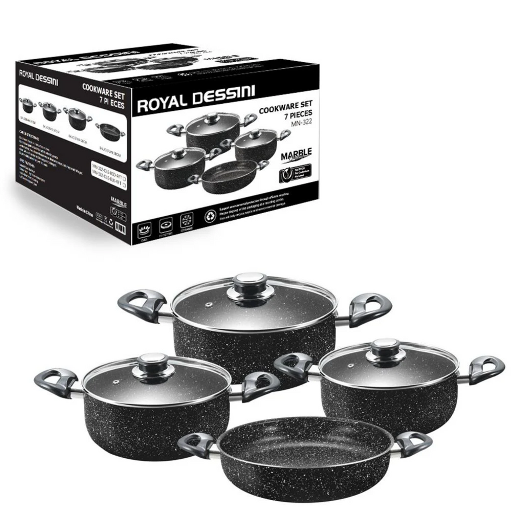 Set Oale Royal 7 Piese – MN-322 | Marble Coating