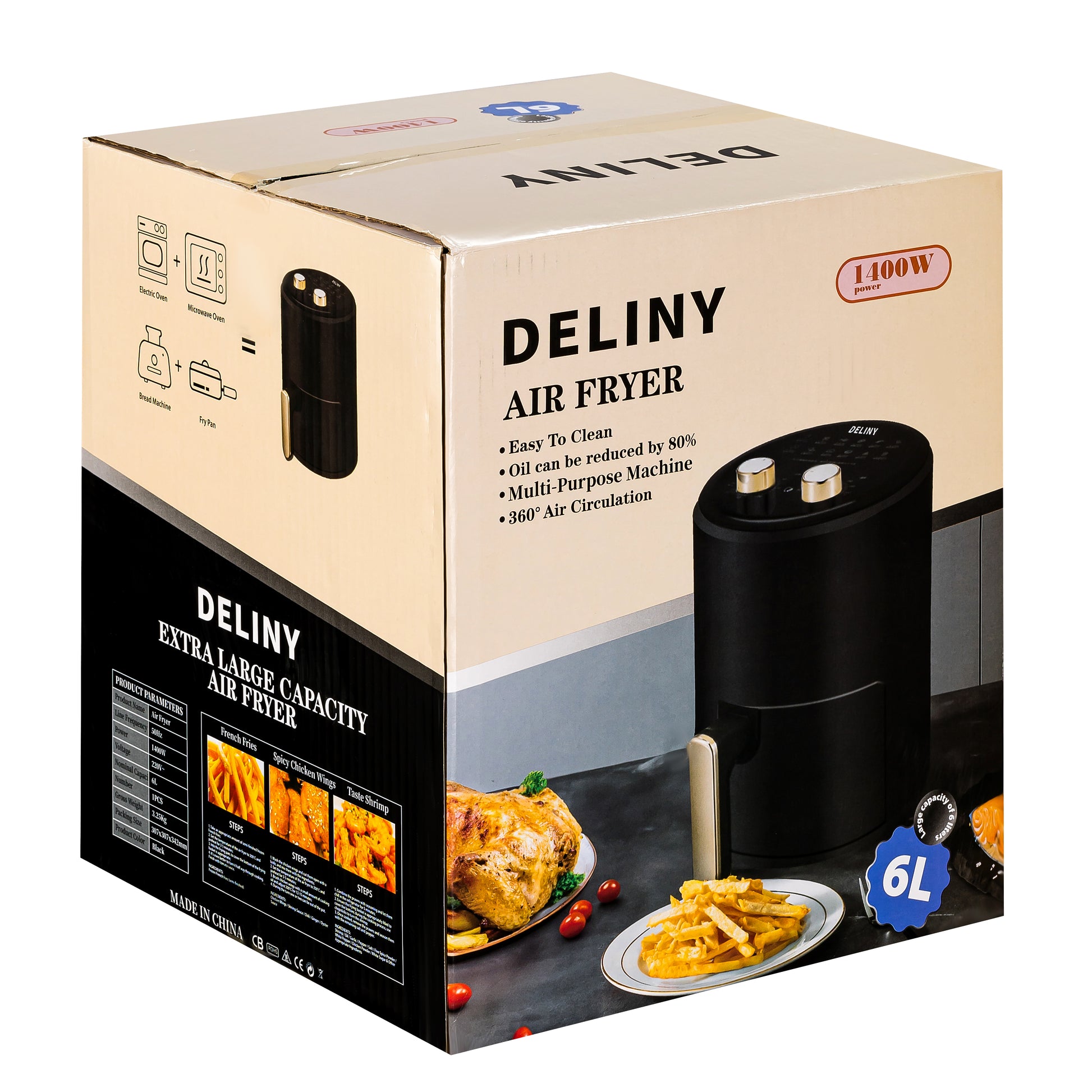 FRITEUZA DELINY CHEF