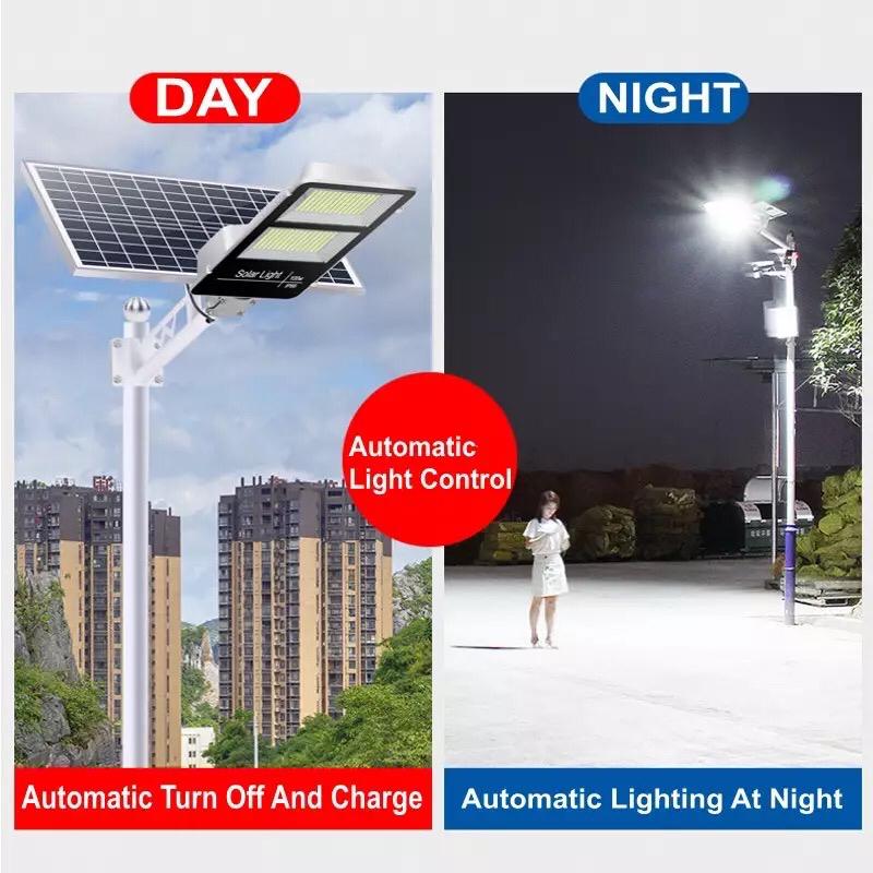 LAMPĂ SOLARĂ STRADALĂ LED JORTAN CU PANOU FOTOVOLTAIC ORIENTABIL 200W