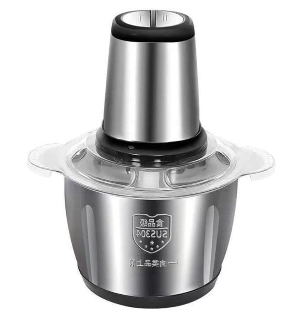 Tocator Electric, 3 Viteze, Bol din Otel Inoxidabil 5L, 220V 500W, 5 lame, Argintiu