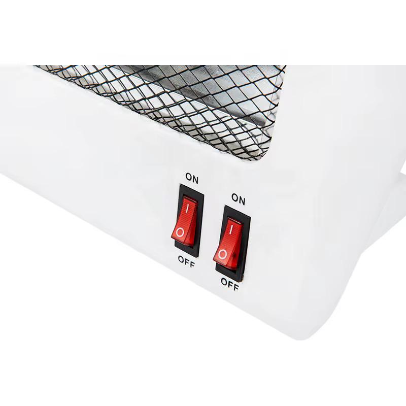 Aeroterma Electrica Quartz pentru Incalzire cu 2 Trepte, Putere 800W, Culoare Alb