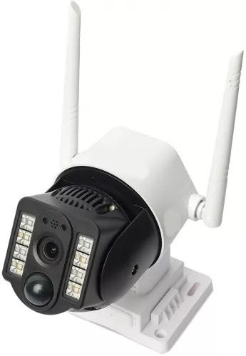 Camera Supraveghere video cu panou solar si cartela SIM, conexiune 4G, FULL HD, panou solar 7,5W acumulatori inclusi 8000mah, intelligent tracking, PTZ, Micro SD, Rotire, Alarma miscare, excelenta pentru locuri izolate, Interior - Exterior