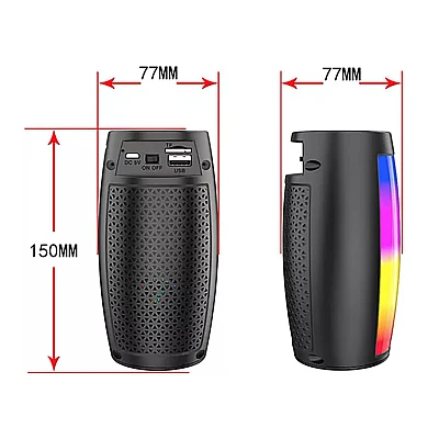 Boxă Portabilă ZQS – Muzica ta preferată oriunde, oricând