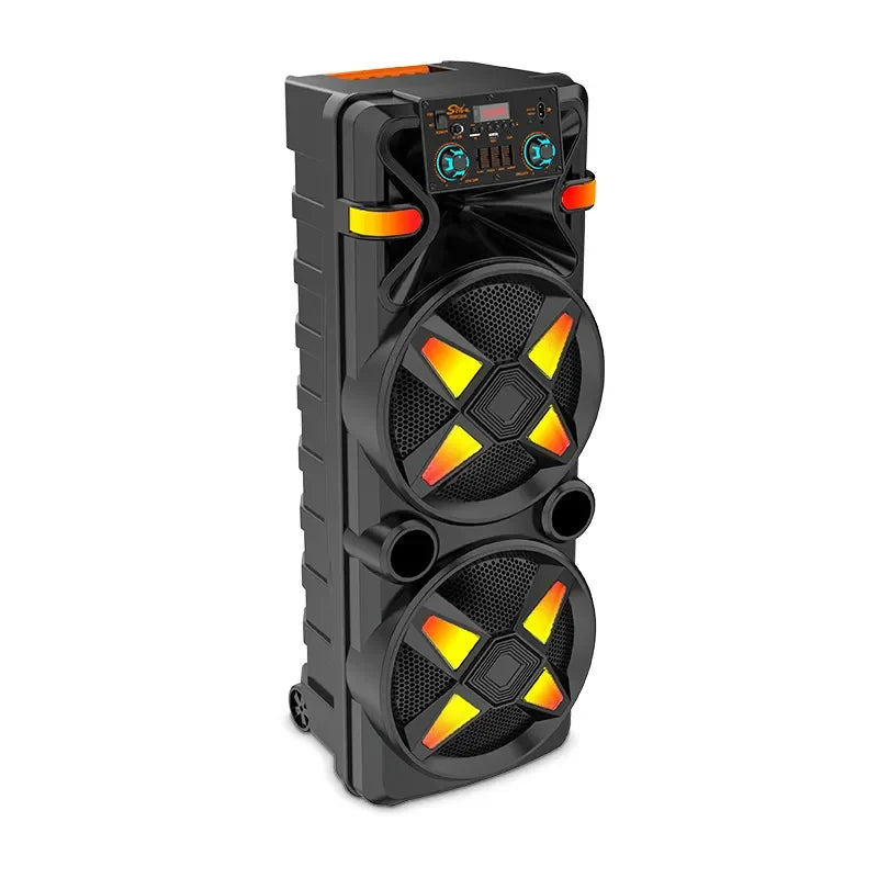 Boxă Wireless ZQS-12205 – 80W de putere, LED-uri RGB și distracție garantată