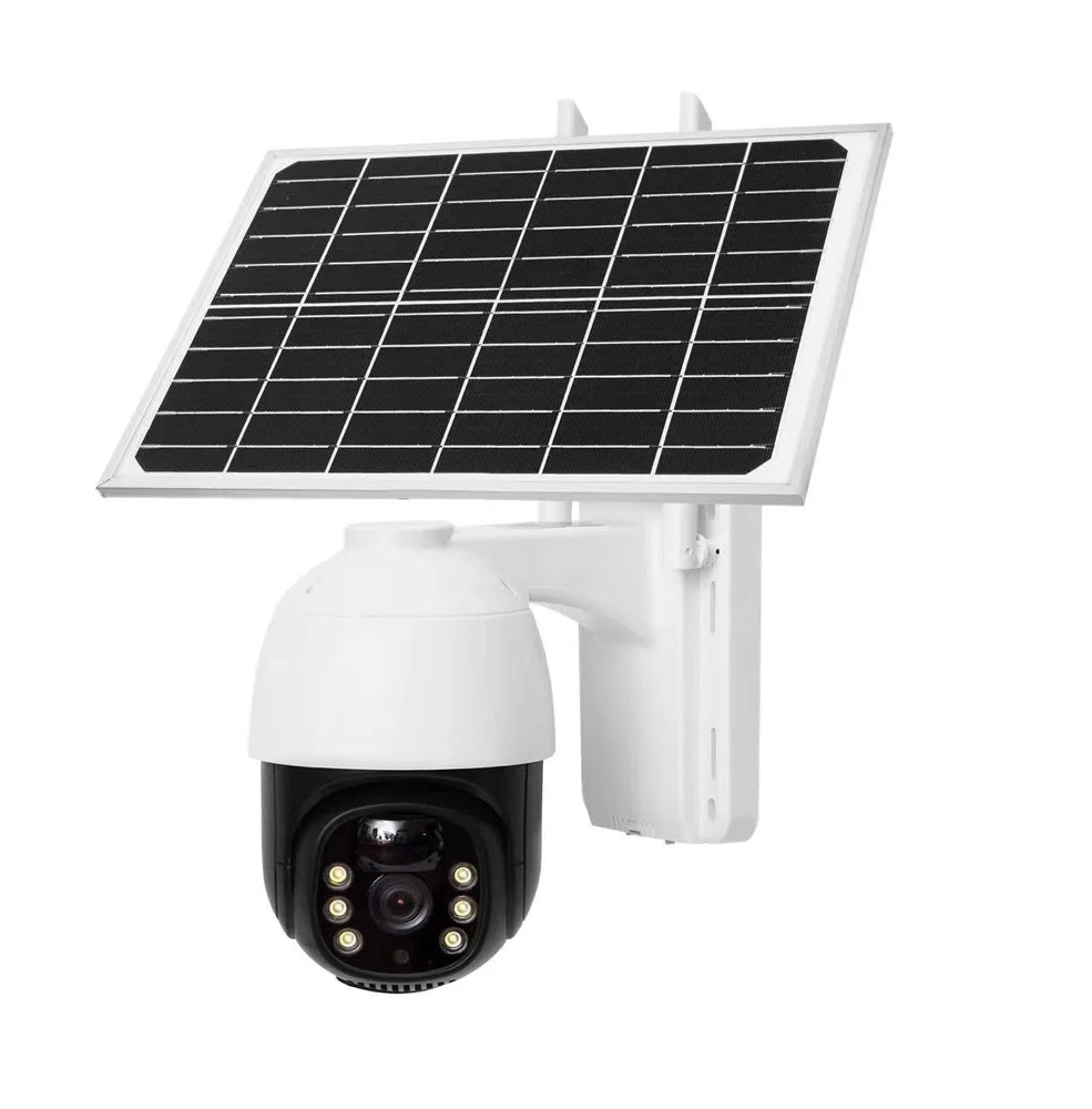 Camera de supraveghere cu panou solar, 4G, full HD, 5 MP, Waterproof, Rotatie 360°