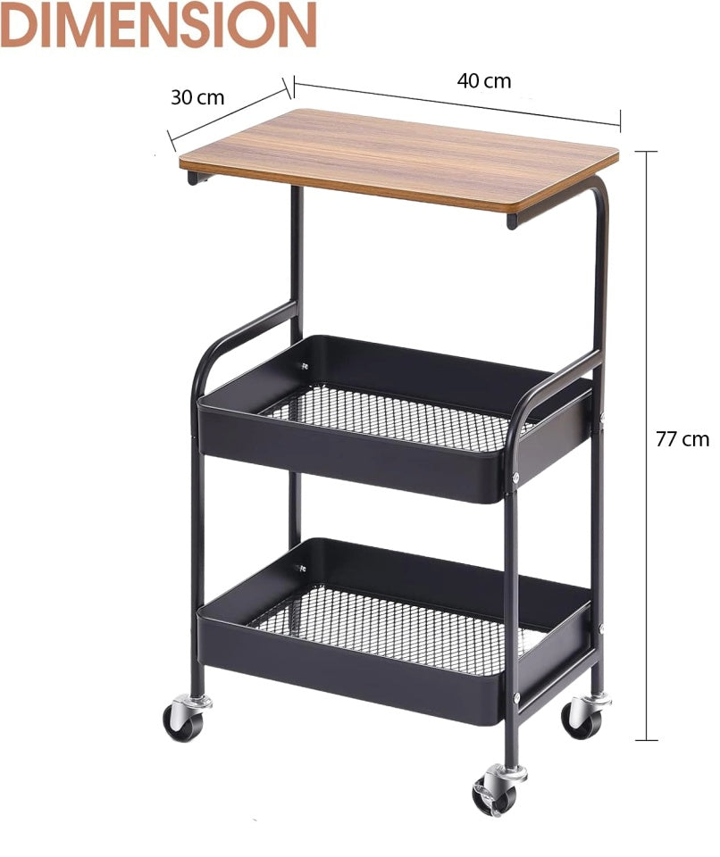 Etajeră multifuncțională cu 3 nivele – Practică și modernă