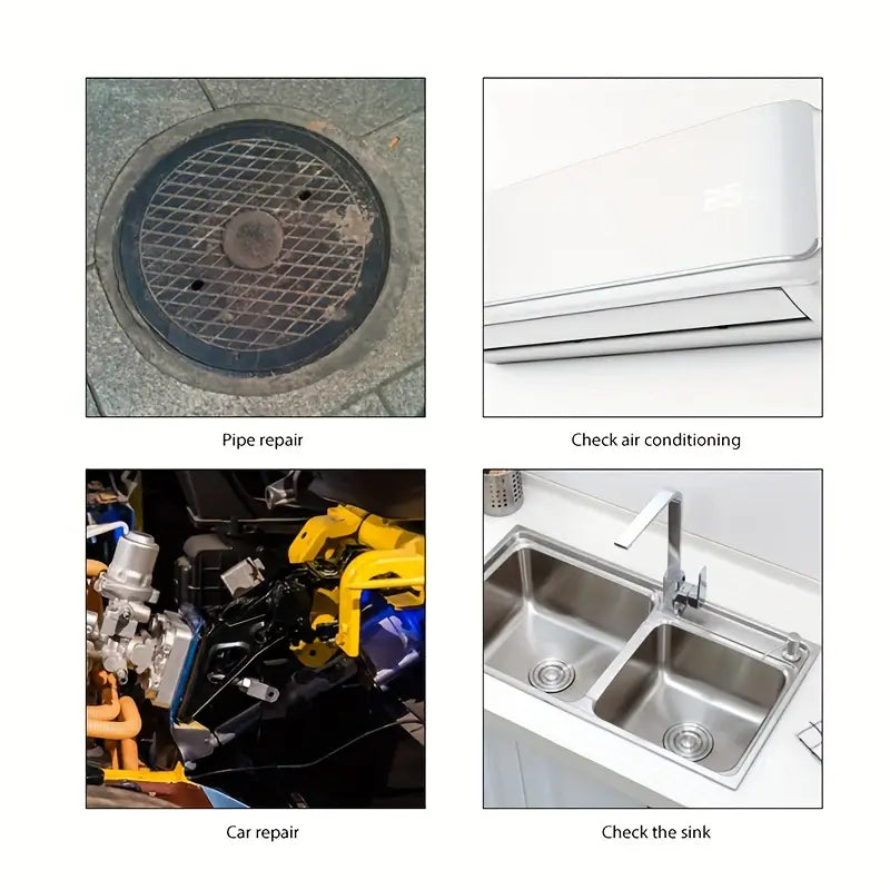 Mini Camera Endoscop 5.5 mm, USB tip C, 2m, 6 LED-uri, Compatibila Windows si Android, Rezistenta la Apa