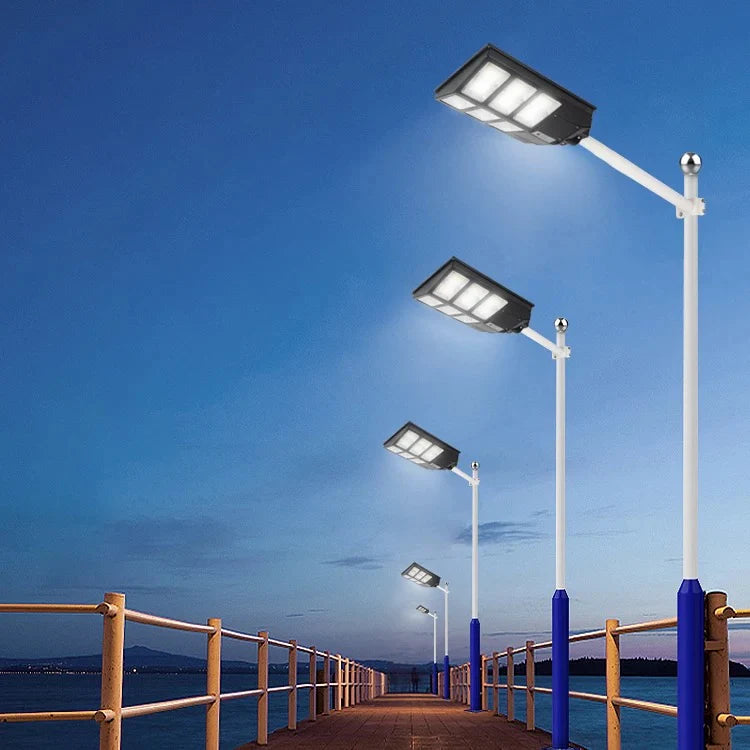 LAMPĂ SOLARĂ LED JORTAN 600W CU PANOU FOTOVOLTAIC ȘI TELECOMANDĂ