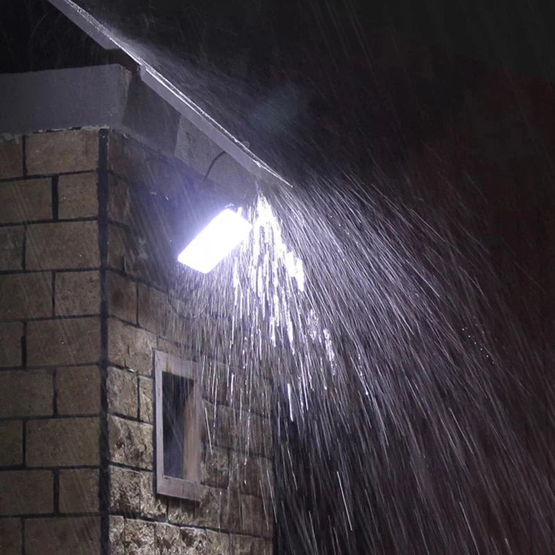 Proiector Solara LED, Jortan,corp iluminat, cu incarcare solara, panou separat fotovoltaic, suport, telecomanda