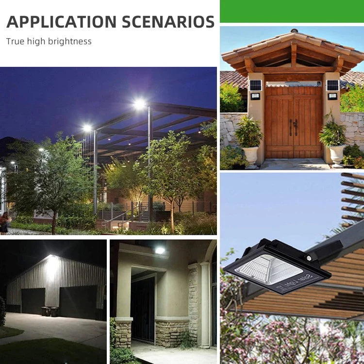 Proiector Solara LED, Jortan,corp iluminat, cu incarcare solara, panou separat fotovoltaic, suport, telecomanda