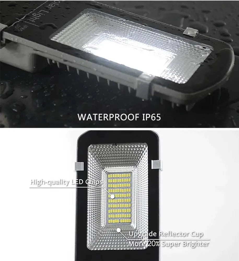 LAMPĂ SOLARĂ STRADALĂ LED JORTAN CU PANOU FOTOVOLTAIC ORIENTABIL