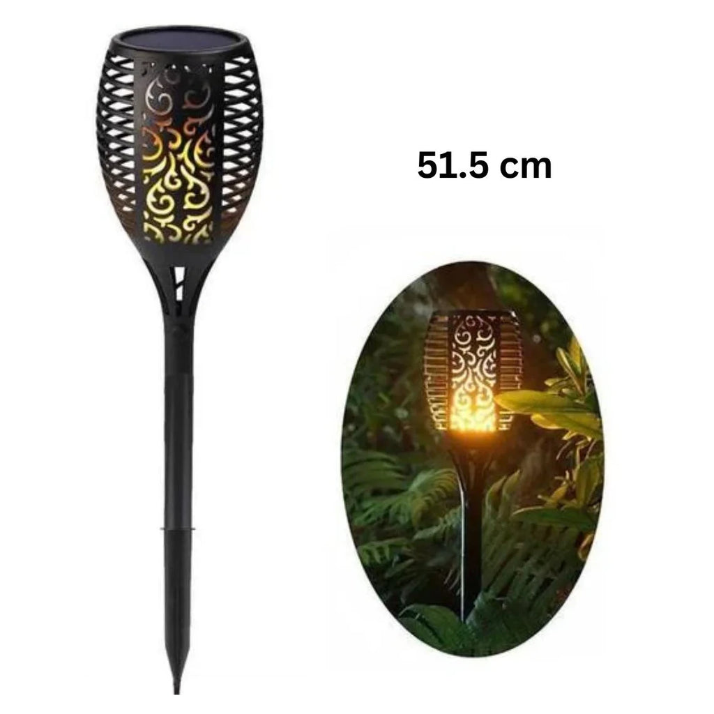 Lampă Solară Decorativă cu Efect de Flacără – Iluminare Elegantă pentru Grădină și Terasă