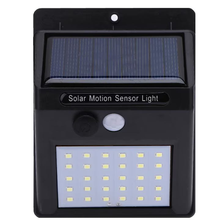 Lampă Solară cu 30 LED-uri – Iluminare Puternică și Economică pentru Exterior