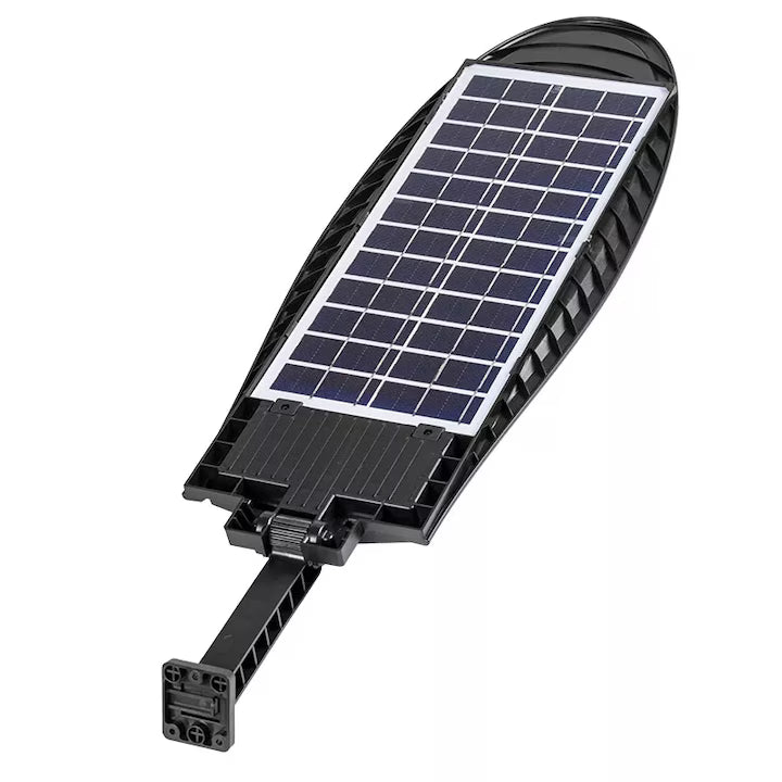 Lampa Stradala cu Incarcare Solara, LED, 60W, Negru