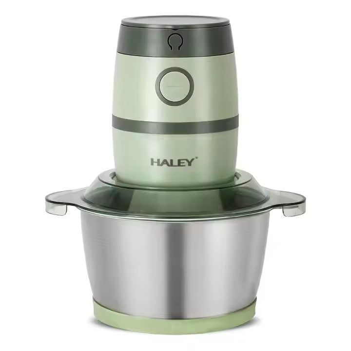 Robot 3 în 1 de Carne și Legume Mini, 2L, 500W,  din Oțel Inoxidabil, Verde