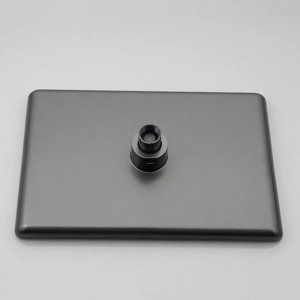 Coloana de Dus Smart, Afisaj LED, Control Termostatic, 4 Moduri de Pulverizare, Rotatie 360°, Tehnologie de Pulverizare cu Aer, Lumini LED, Materiale Premium, Para Dus, Robinet Ascuns, Fara Conectare Electrica