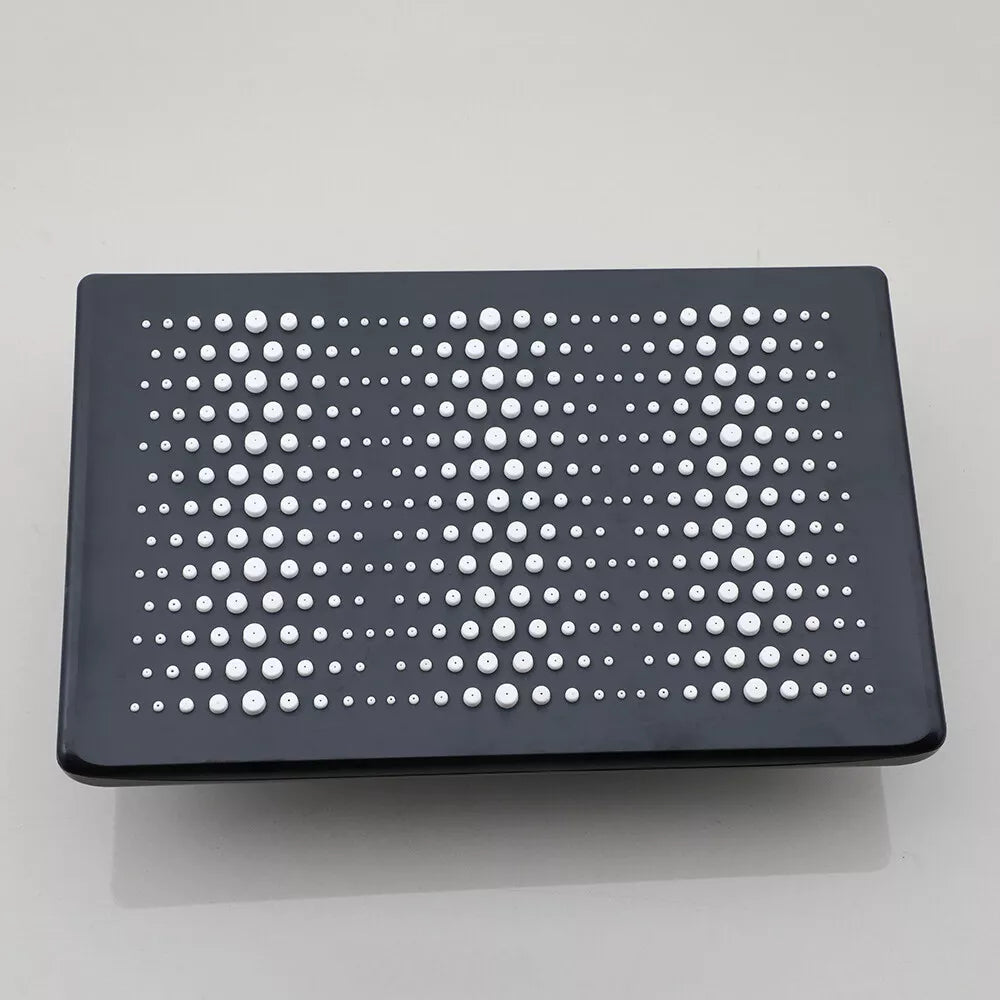 Coloana de Dus Smart, Afisaj LED, Control Termostatic, 4 Moduri de Pulverizare, Rotatie 360°, Tehnologie de Pulverizare cu Aer, Lumini LED, Materiale Premium, Para Dus, Robinet Ascuns, Fara Conectare Electrica