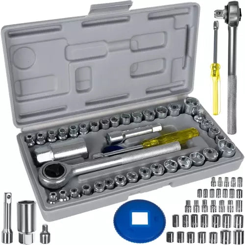 Set de chei cu clichet – 40 piese, ideal pentru orice atelier