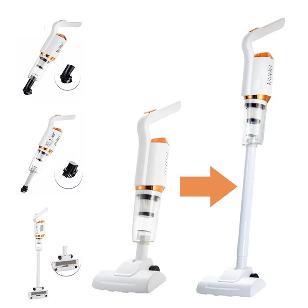 Aspirator Vertical 2 în 1 – Fără Fir, Putere Mare, Ultra Ușor