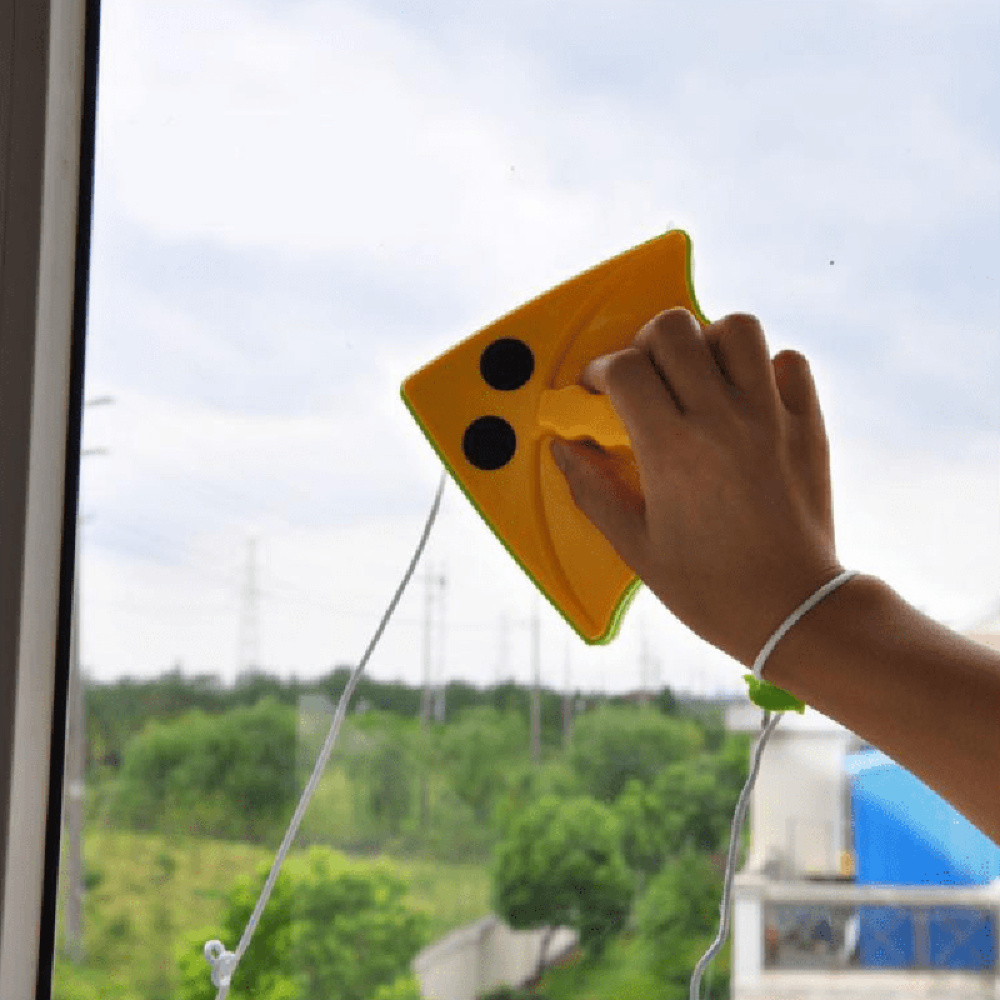 Ștergător Magnetic 3D pentru Geamuri – Curățare Ușoară și Eficientă
